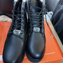 Botas De  Trabajo  Con Casquillo / Work Men Boots Size 10 W 