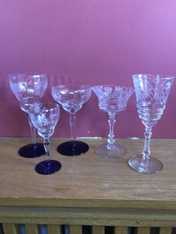Glass stemware /