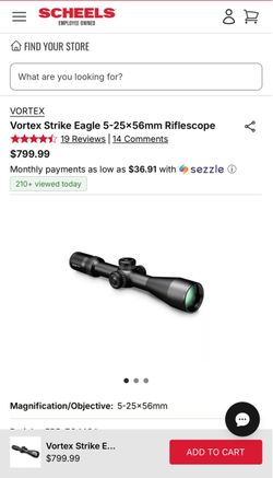 Vortex Vortex Strike Eagle 5-25x56mm