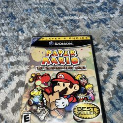 Paper Mario The Thousand Year Door GameCube Game