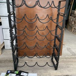 Iron Wine Rack