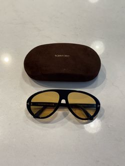 Tom Ford Yellow Aviators