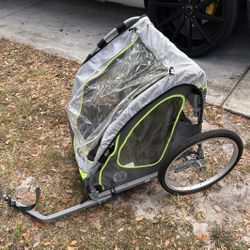 Deluxe 2-Seat Child Bicycle Trailer