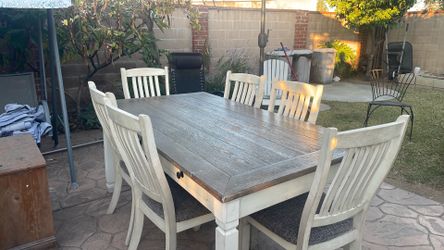 Dining room.  Table