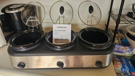 Farberware 3 Crock Inline Slow