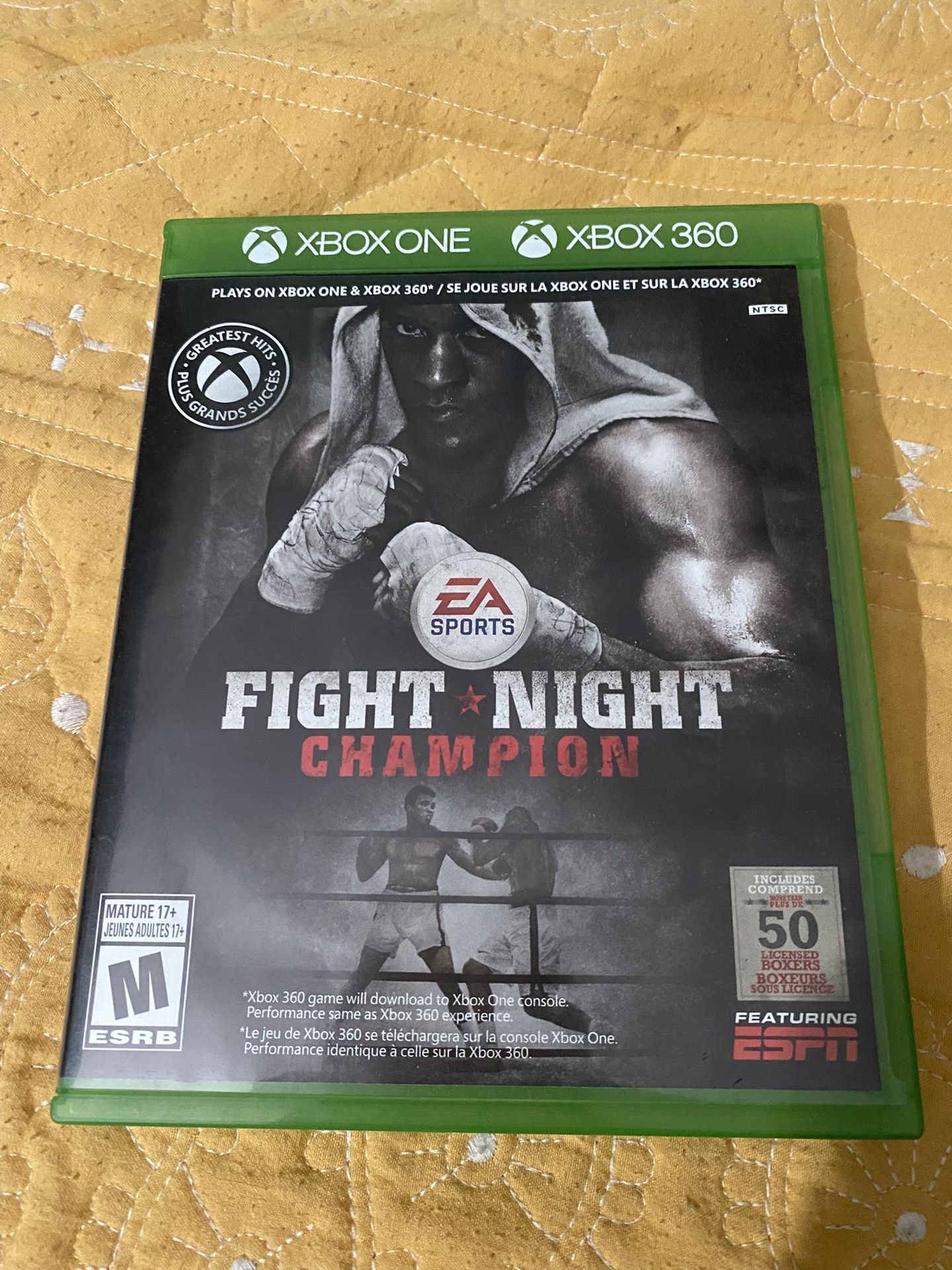 “Fight Night Champion” X Box One