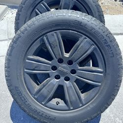 20” Black GMC Denali OEM Wheel & Tires