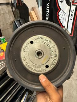 Stock Ford Lightning/Harley lower pulley
