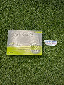 TaylorMade Tour Response Stripe Dozen Balls New