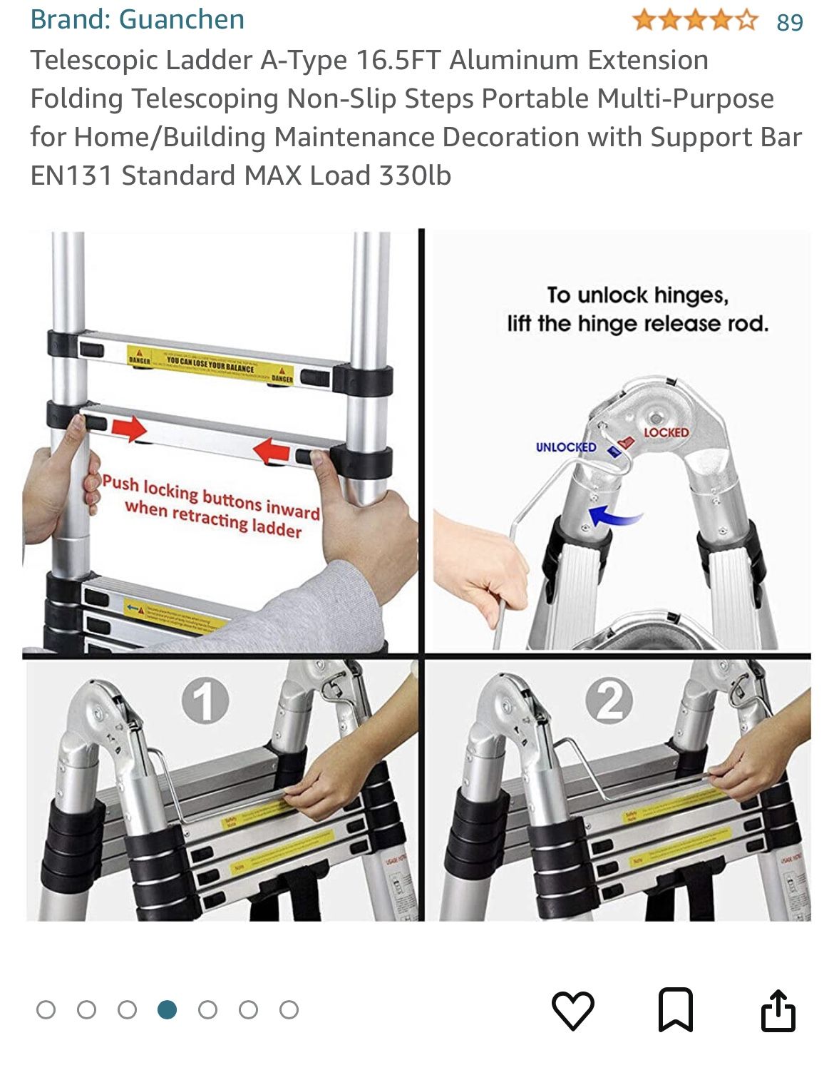 Ladder Collapsible Folding