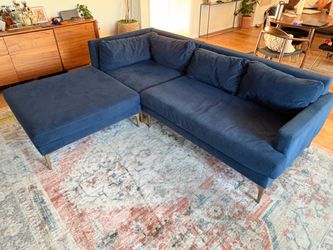 West Elm Andes sectional sofa