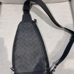 Mens Black Coach Bag 