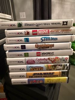 3Ds-Ds games $10 each