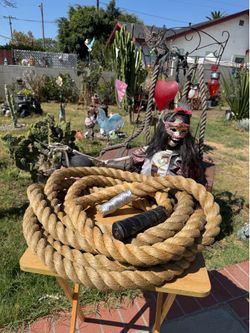 Hemp Battle Or Climbing Rope
