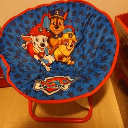 2 Papatrol Chairs And Bed ForToddlers 100$