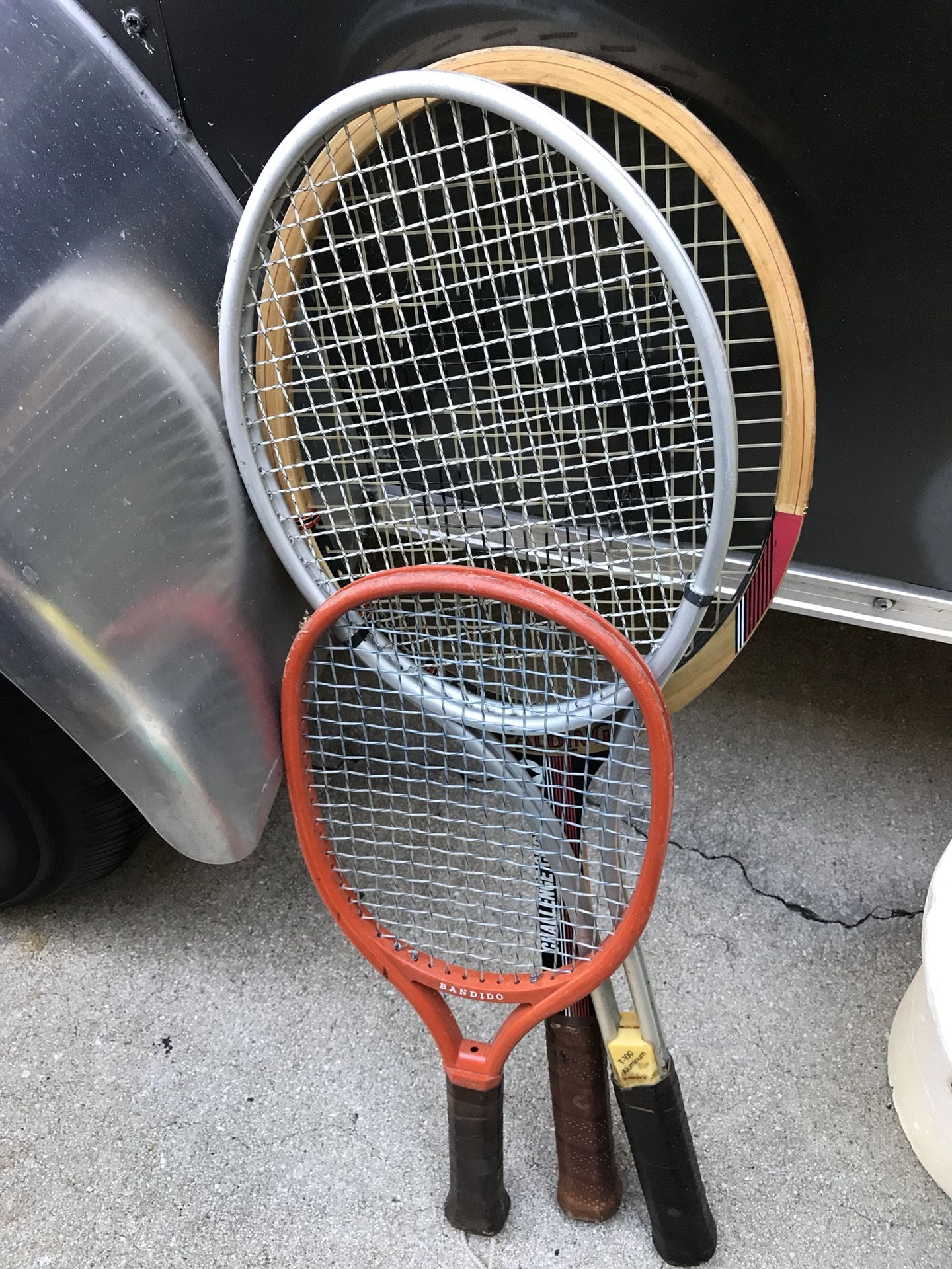 Tennis and racket ball rackets