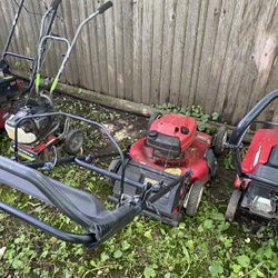 Lawn mowers 