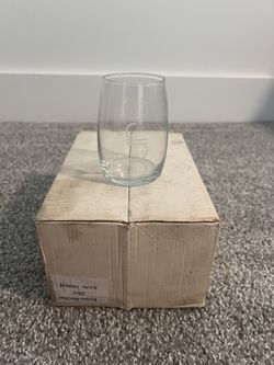 Evian Water Glasses