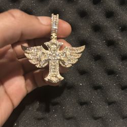 Gold Cross Pendent