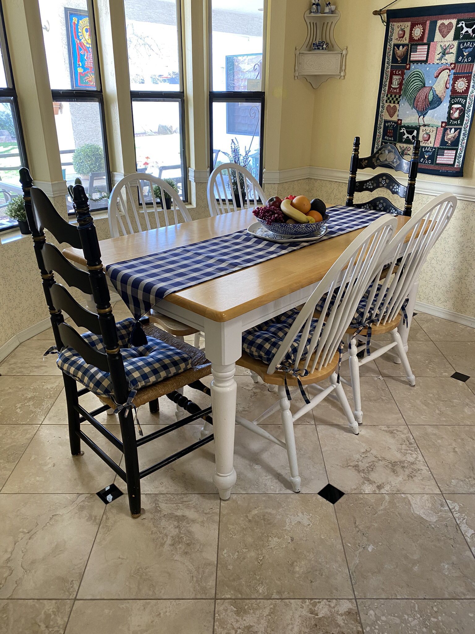 Kitchen Table with Four Chairs