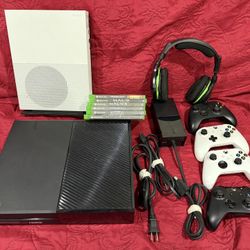 Xbox Console Bundle With Games And Accessories 
