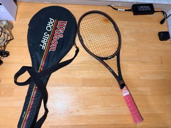 Wilson Pro Staff PWS Midsize Graphite w/ Kevlar Tennis Racquet Rare Demo