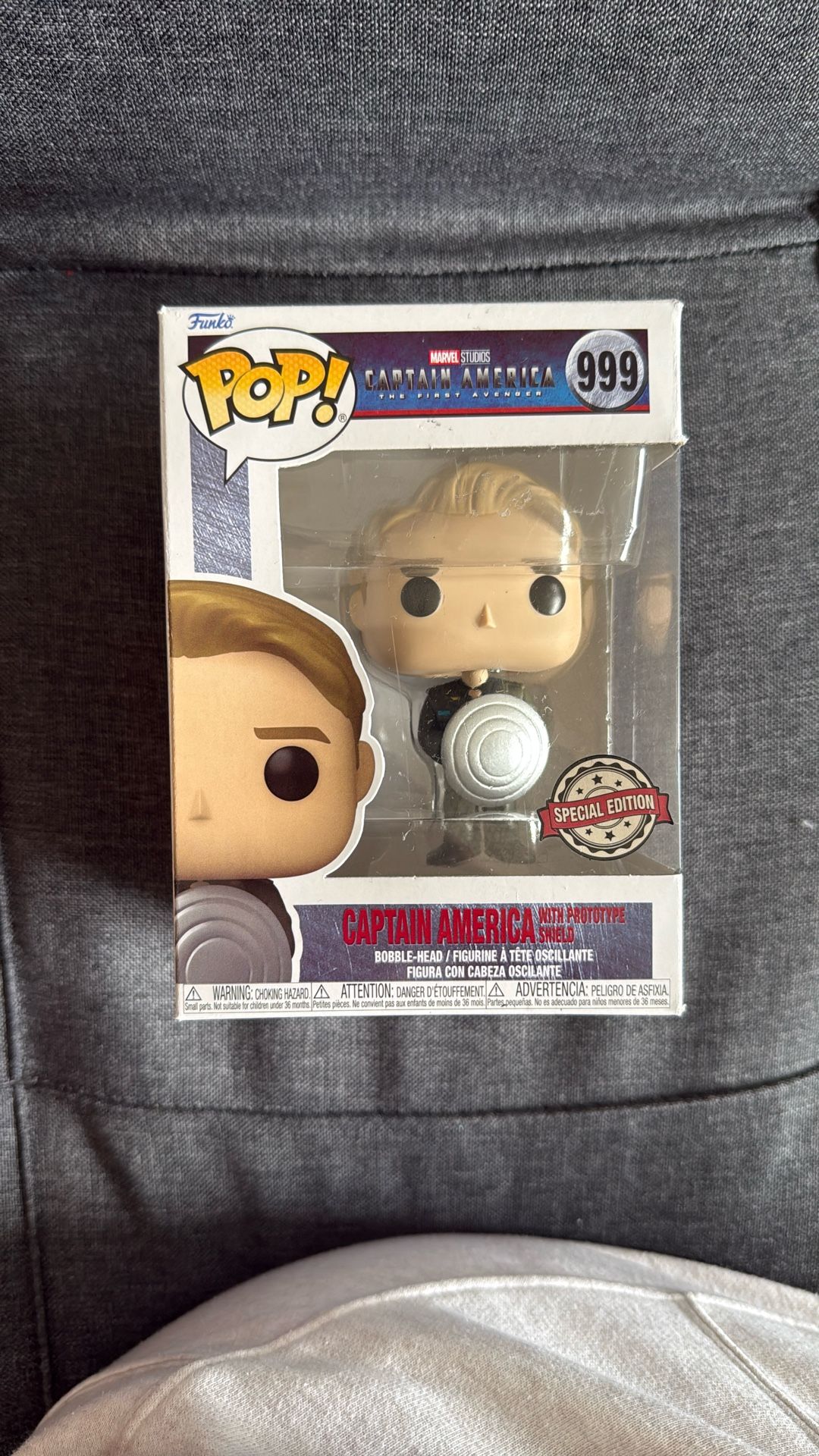 Captain America With Prototype Shield Funko Pop
