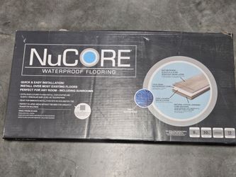 Nucore Black Marble Luxury Vinyl Flooring