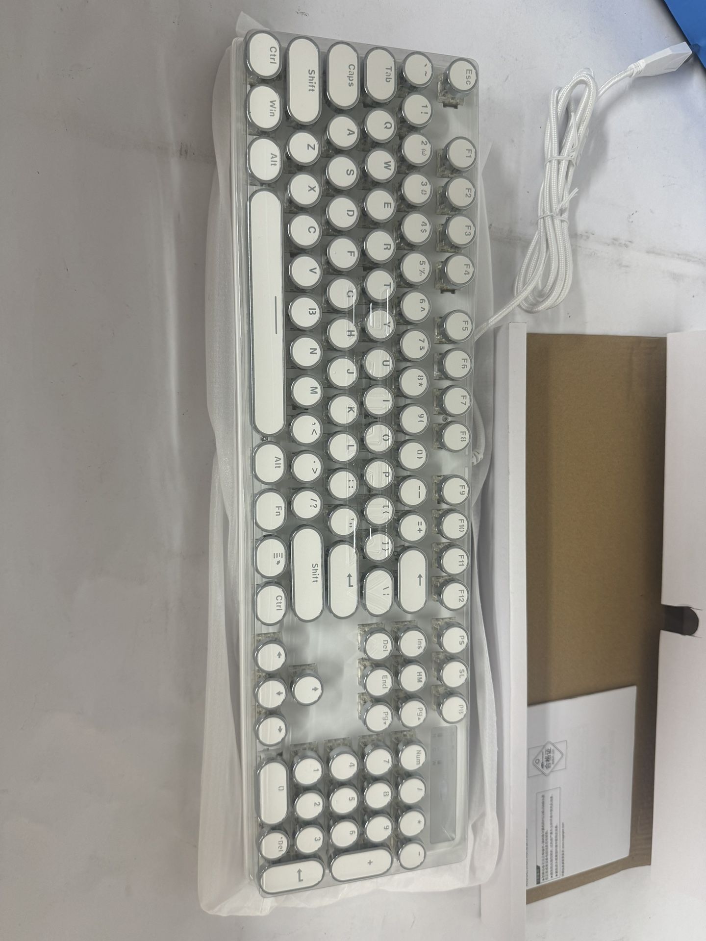 Magegee MK-Storm Reto Typewriter Gaming Keyboard
