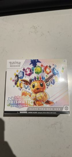 Pokémon prismatic evolutions elite trainer box