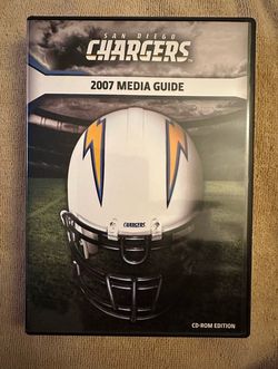 San Diego Chargers 2007 Media Guide CD-ROM