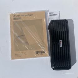 Mobile Printer HPRT MT610 Pro Inkless with 210 Sheets of Thermal Paper + Case