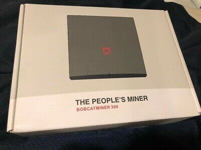 Bobcat Miner 300 Helium Hotspot for HNT - Black !!! BRAND NEW !!!