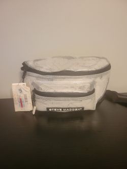Steve Madden, CLEAR FANNY PACK