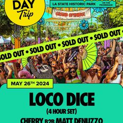 2 LOCO DICE Tickets For Sale May 26