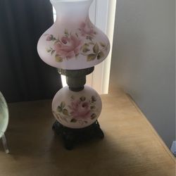 Hand Painted Old Little Lamp