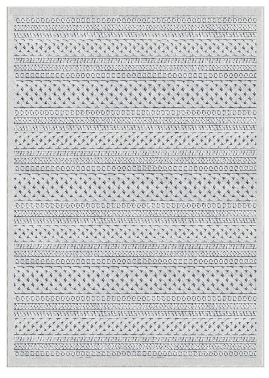 New Indoor-Outdoor Raised Area Rug