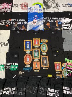 ALOCS Wall of Drank tee