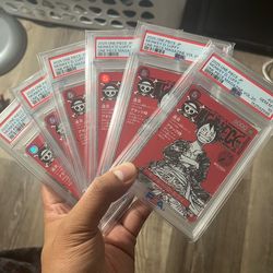 PSA 10 One Piece Magazine Red Luffy