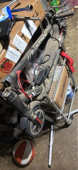 Electric scooter needs back tire