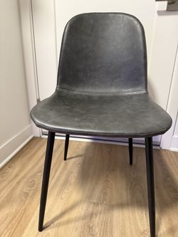 Vegan Leather Dining Chair