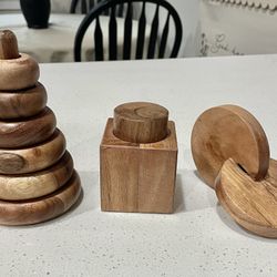 Montessori Wood Stacker 