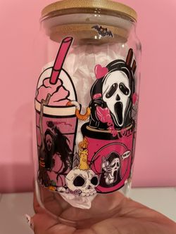 Halloween Glass Tumbler