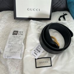Gucci Belt- Authentic From Saks Fifth Ave