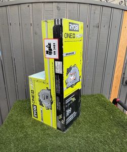 RYOBI ONE+ HP 18V Brushless Cordless 6-1/2 in. Track Saw Kit with 4.0 Ah HIGH PERFORMANCE Battery an