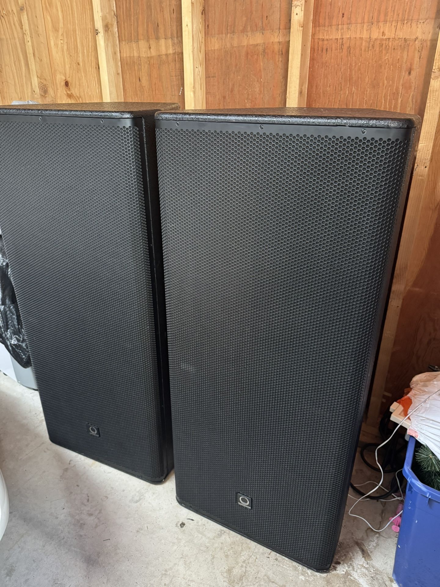 Pair Of Turbosound Madrid TMS153 Dual 2-Way 15" Full Range Loudspeaker