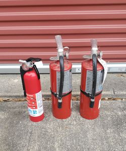 3= fire extinguishers, *firm Price*