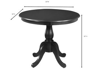 Carolina Table ..Brand new in Antique Blaxk