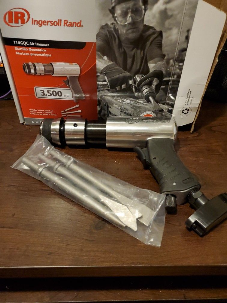 Ingersoll Rand 114GQC Air Hammer 3,500 BPM *New*