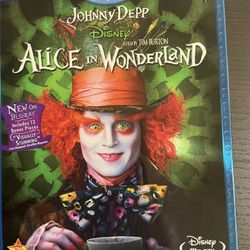 Alice in Wonderland (2010) Blu - Ray